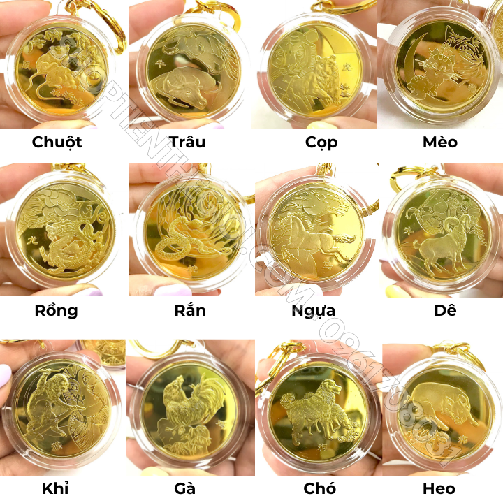 Móc Khóa 12 Con Giáp Tuổi Dậu - Gà - SP005838